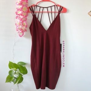 NWT Express Sexy Red Dress XS / TP